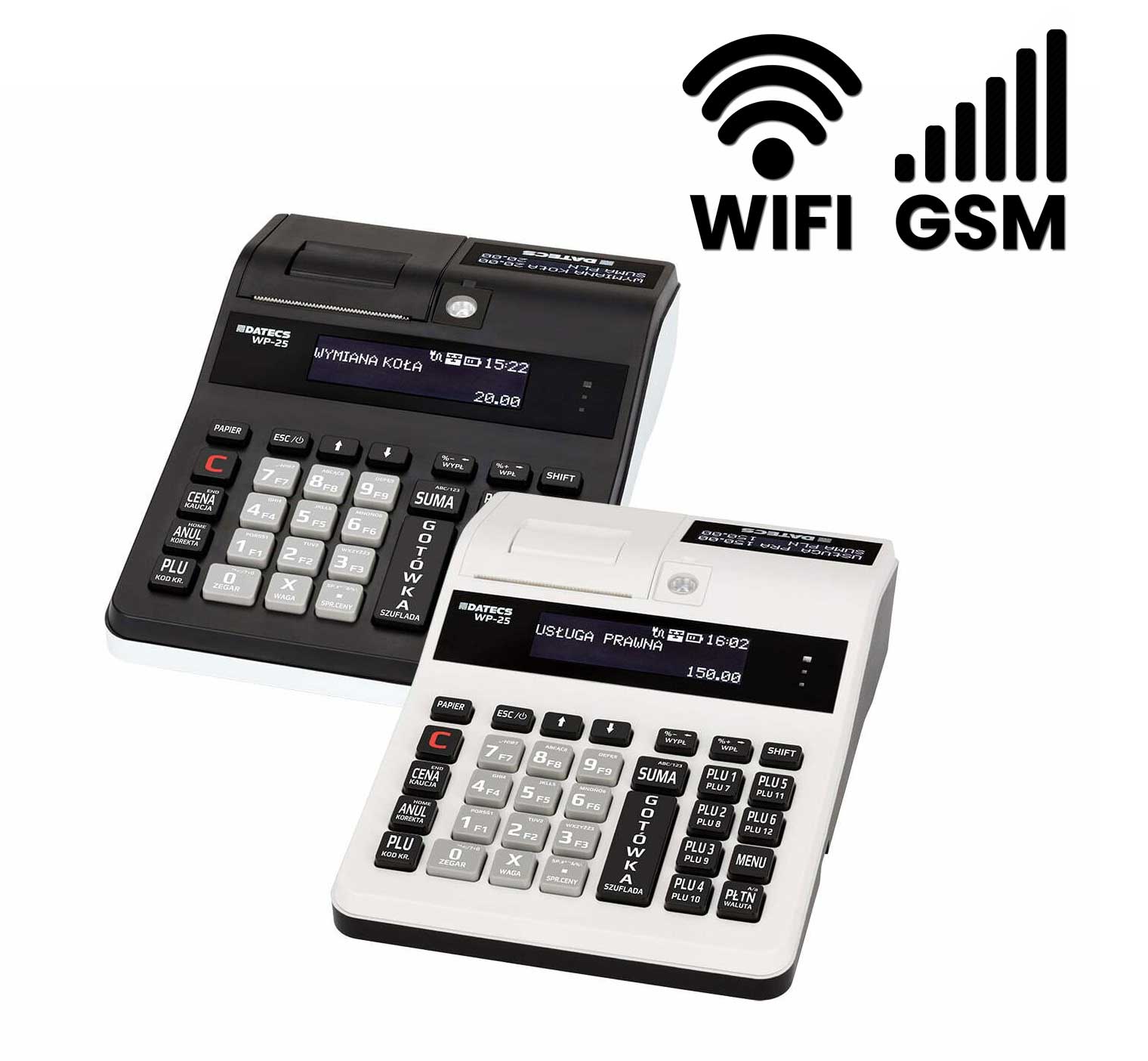Kasa fiskalna Datecs WP-25 online WIFI GPRS